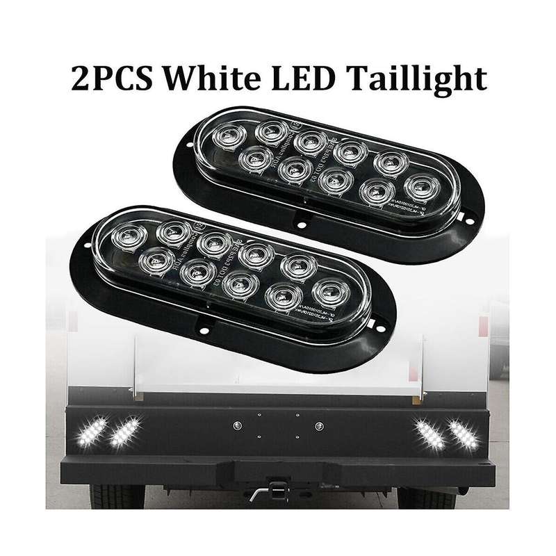 6 Inch Led Set Edge Light Tail Light Turn Signal Light Brake Light Car Accessories As Shown
