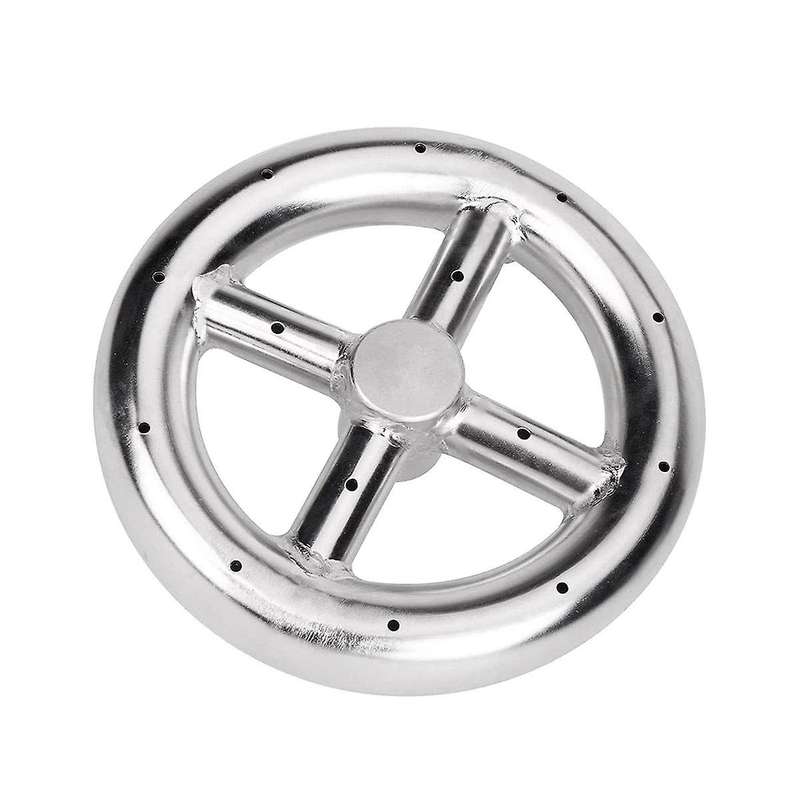 6 Inch Round Fire Pit Burner Ring for Natural Gas & Propane Fire Pit Fireplace Fire Pit Burner For