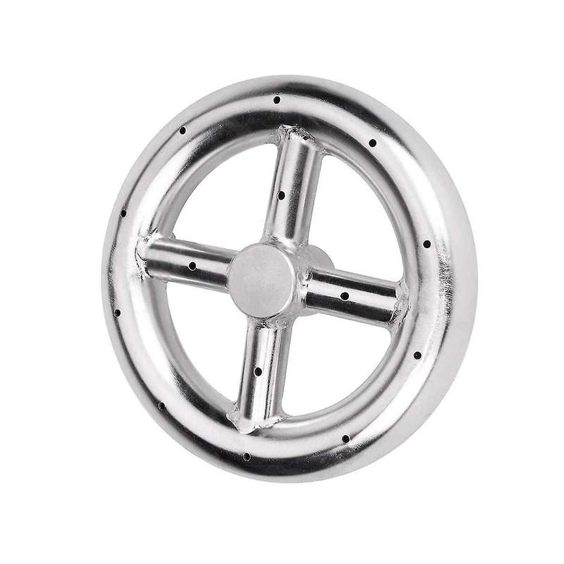 6 Inch Round Fire Pit Burner Ring for Natural Gas & Propane Fire Pit Fireplace Fire Pit Burner For