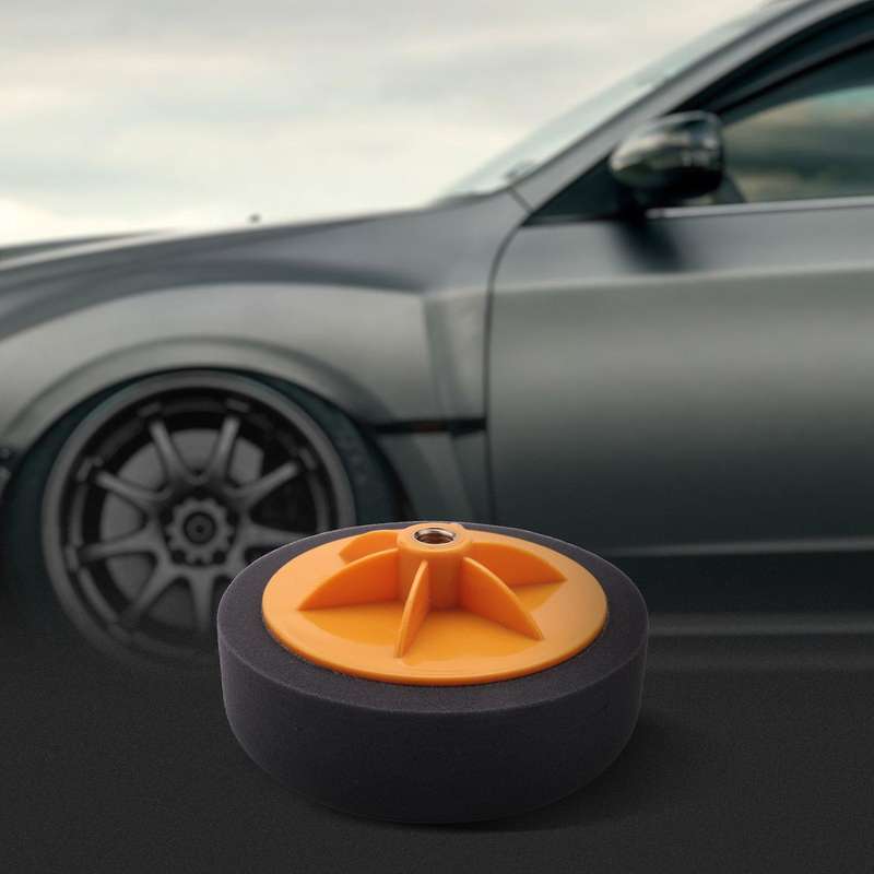 6 Inch/15Cm Car Polishing Waxing Pad Sponge M14 Wheel Tool Black