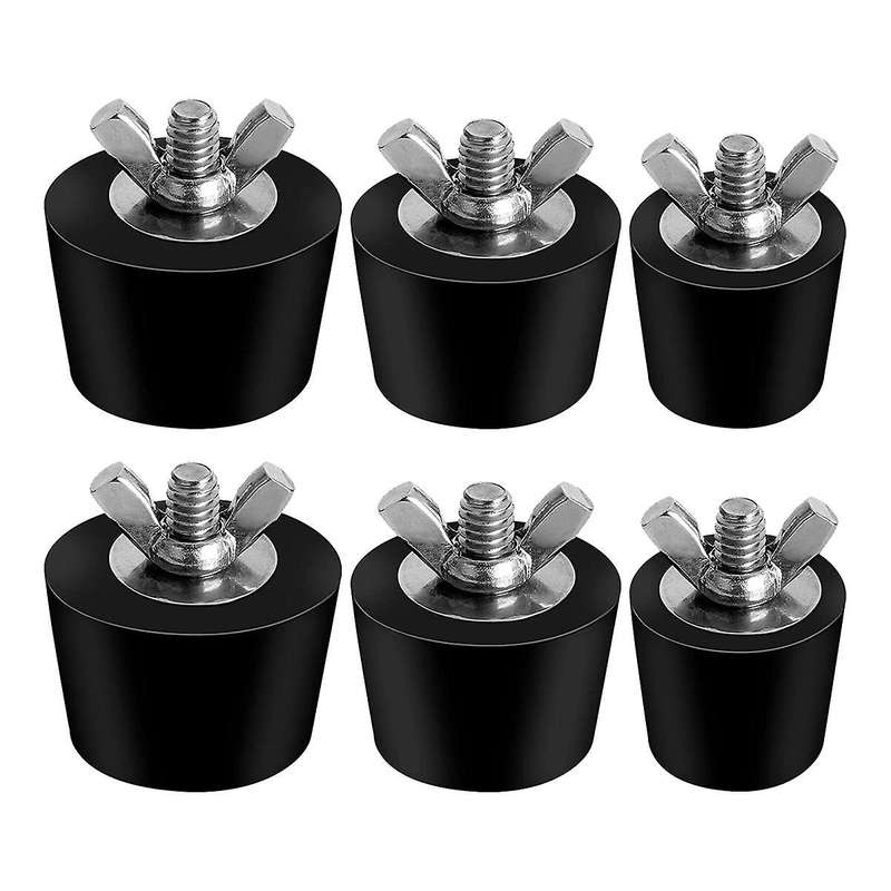 6 Pack 3 Size Pool Winterizing Plug for Swimming Pool Holes,expansion Plugs for Above Ground Pool S