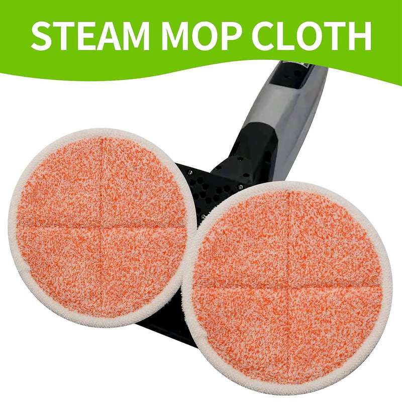 6 Pack 2124,2039a,2307,23157,20391,20399 Replacement Mop Pads Compatible with for Spinwave Hard Mop