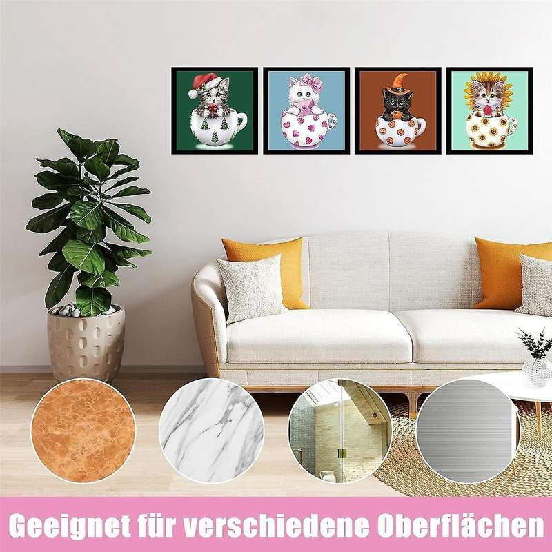 6 Pack Frame, Painting Picture Frame 30 X 30cm, Magnetic Picture Frame for Pictures