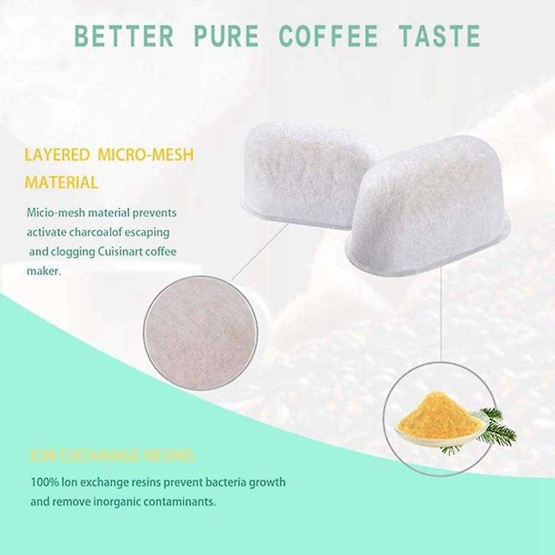 6 Pack for Bwf100 Compatible Water Filters Suitable for Espresso Machine Water Filters Element