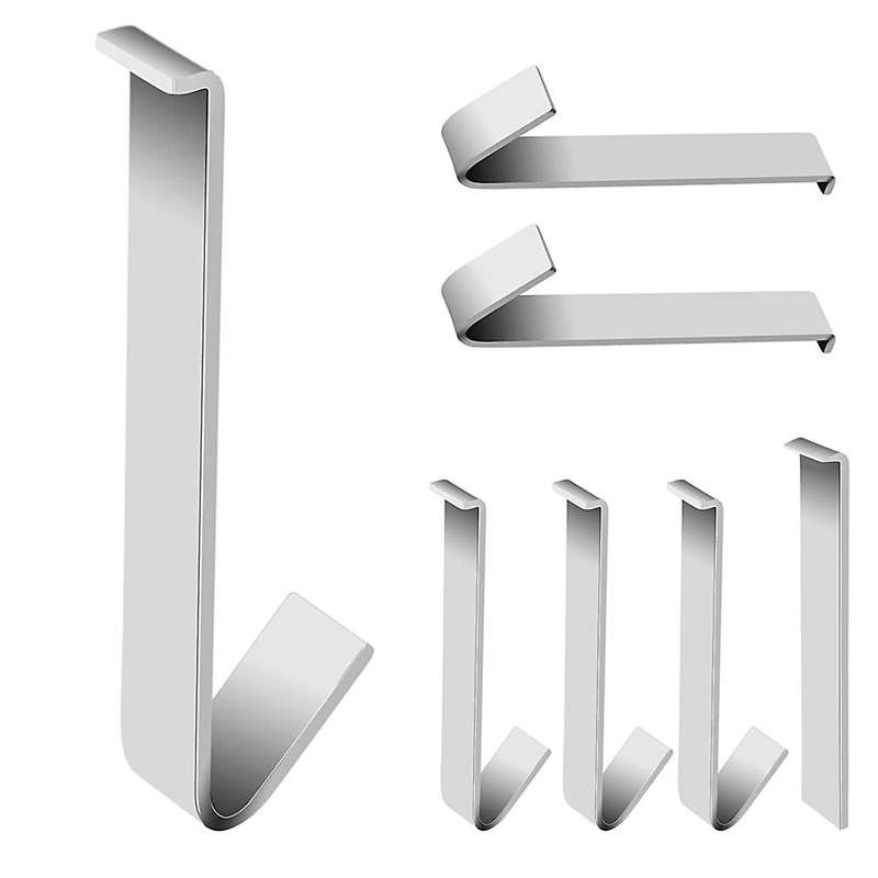 6 Pack No Damage Siding Hook, Metal Hook without Require Drilling, Hooks for Fiber Cement Board Sidi