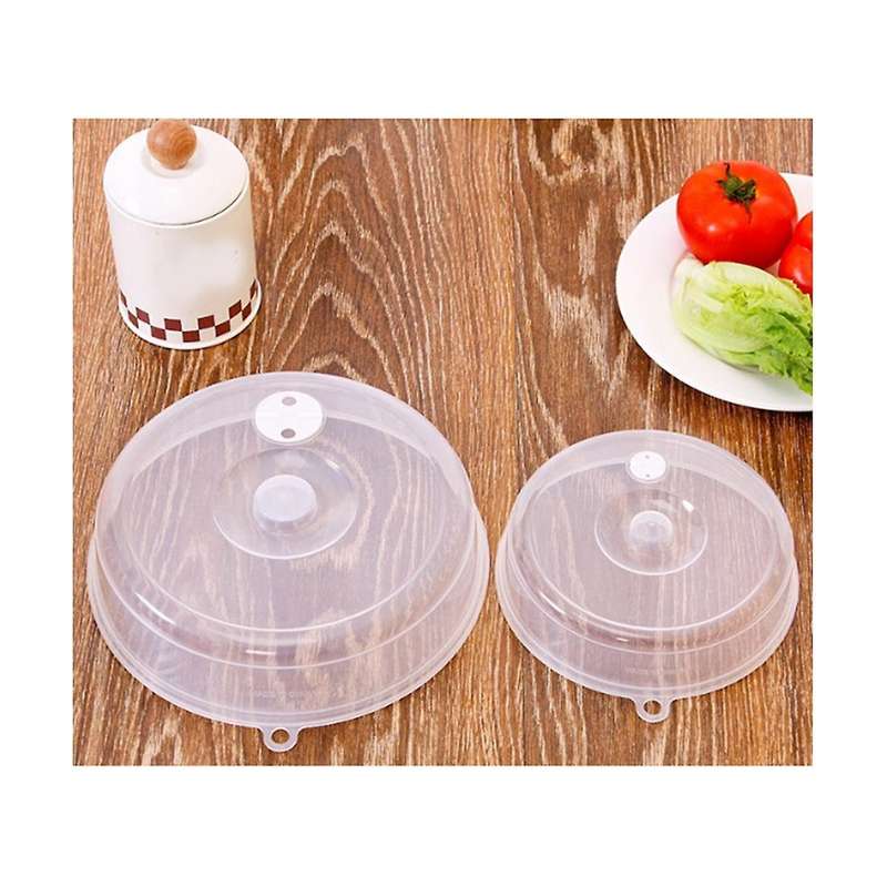 6 Pack Microwave Covers, Plastic Microwave Covers, Microwave Plate Covers for Food with Valve, 2 Si