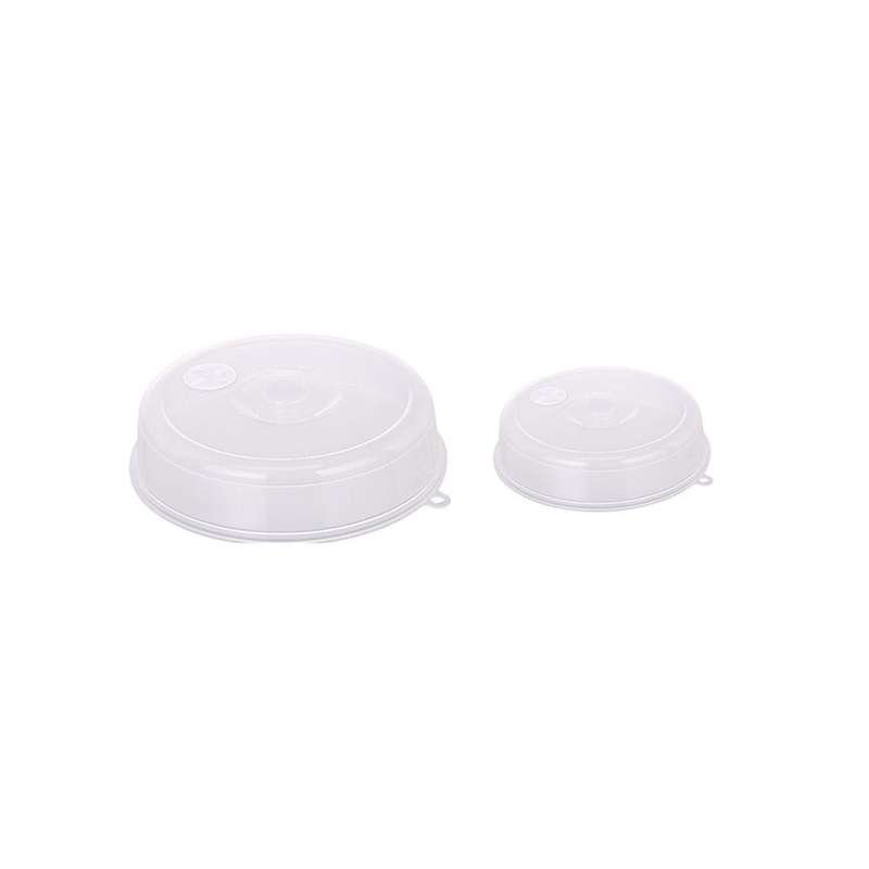 6 Pack Microwave Covers, Plastic Microwave Covers, Microwave Plate Covers for Food with Valve, 2 Si