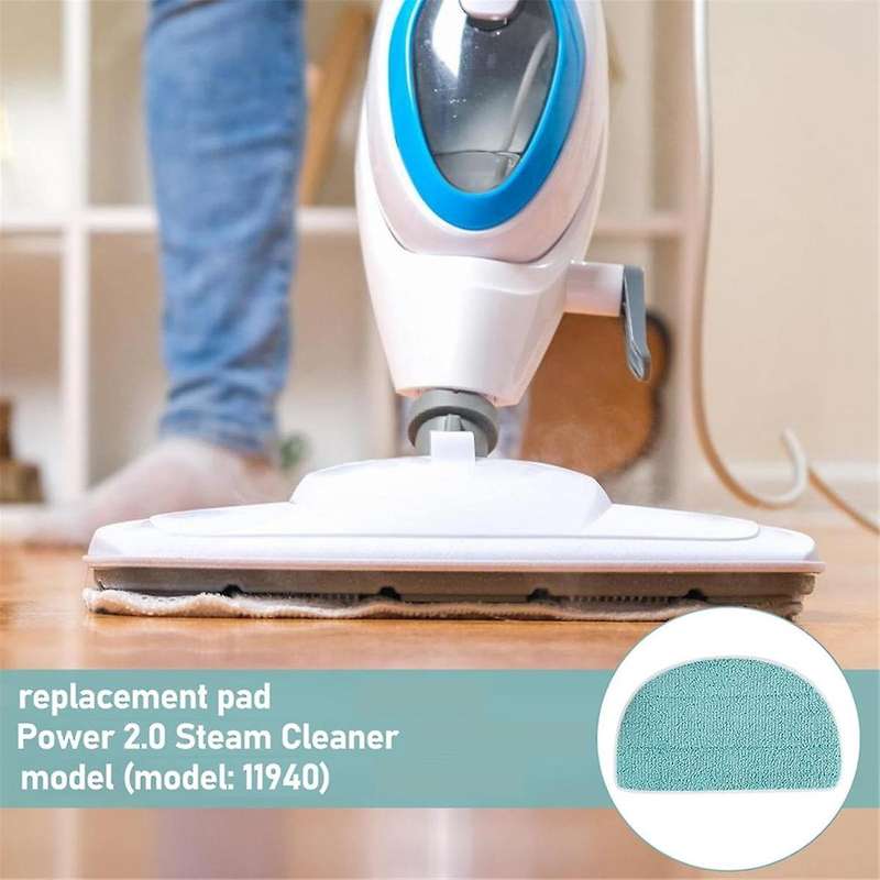 6 Pack Mop Pads for Clean Tenso Power 2.0 Steam Cleaner,Microfiber Steam Mop Replacement, Steam Broo