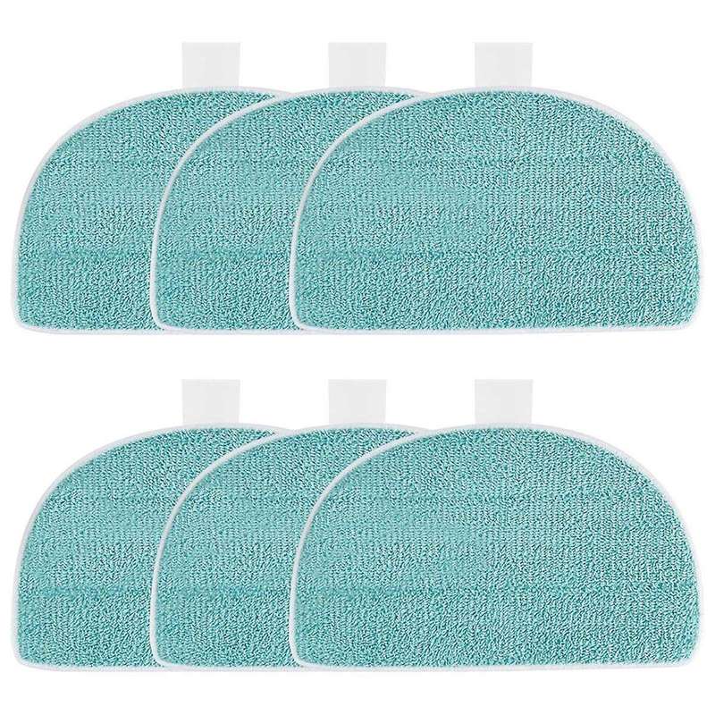 6 Pack Mop Pads for Clean Tenso Power 2.0 Steam Cleaner,Microfiber Steam Mop Replacement, Steam Broo