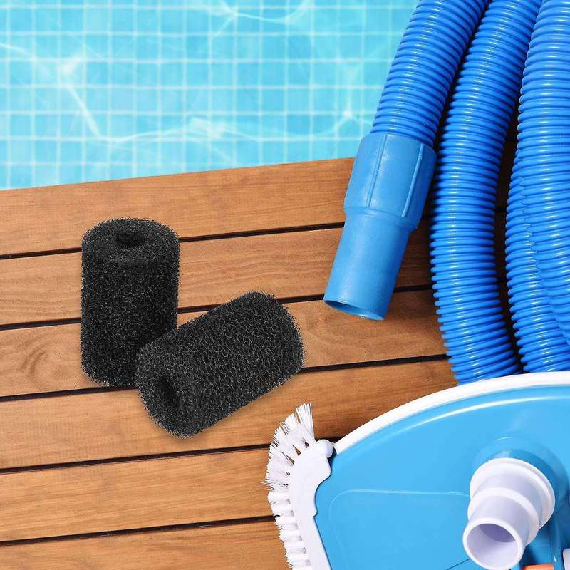 6 Pack Tail Scrubbers Sweep Hose Tail Scrubber Replacement for Sweep Pool Cleaner Parts