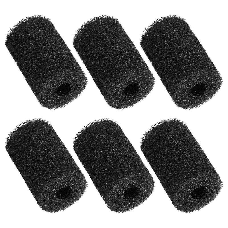 6 Pack Tail Scrubbers Sweep Hose Tail Scrubber Replacement for Sweep Pool Cleaner Parts