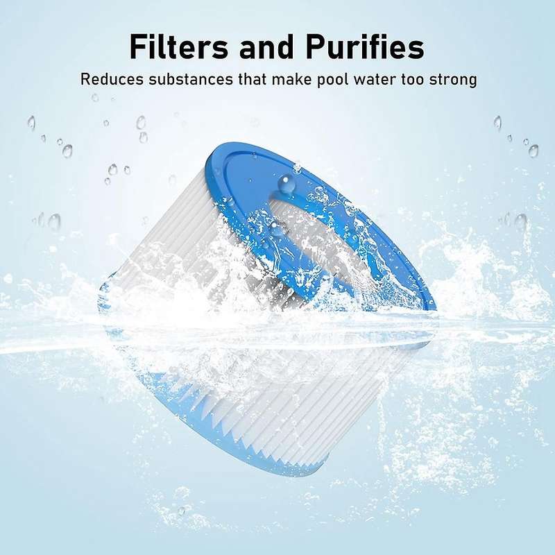 6 Pack Type Vi Hot Tub and Spa Filter Replacement for 58323, 90352e
