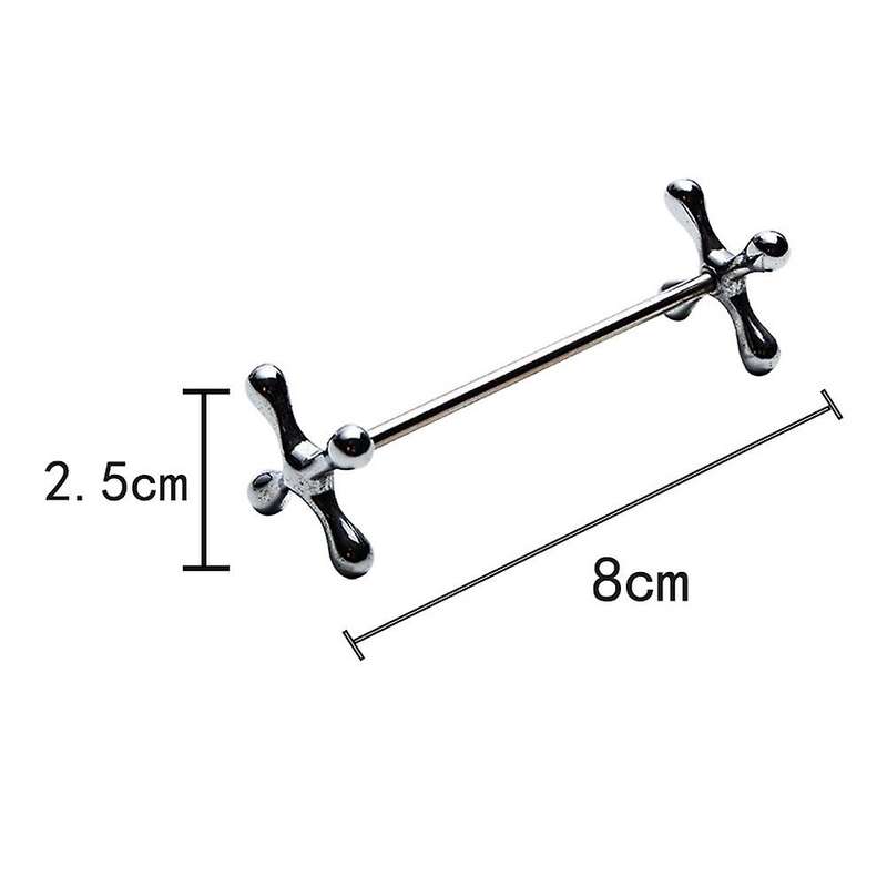 6 Pcs Alloy Chopsticks Rest Spoons Stand Forks Knives Holder Rack Stand Metal Craft Table Decoratio