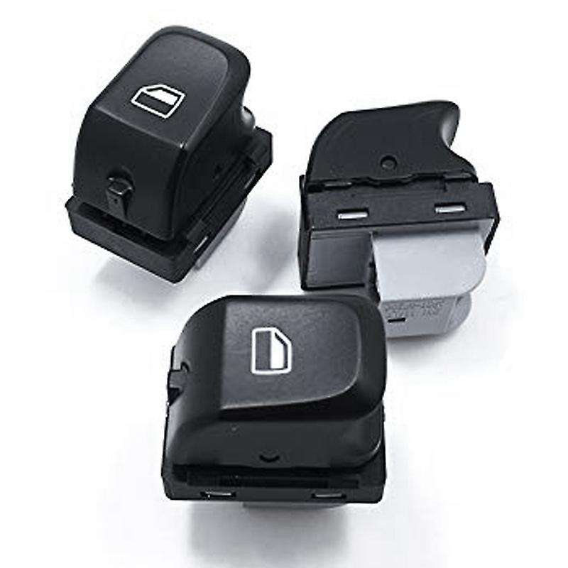 6 Pcs Car Glass Lifter Single Switch Power Window Switch for Q5 8KD959855 8K0959855A