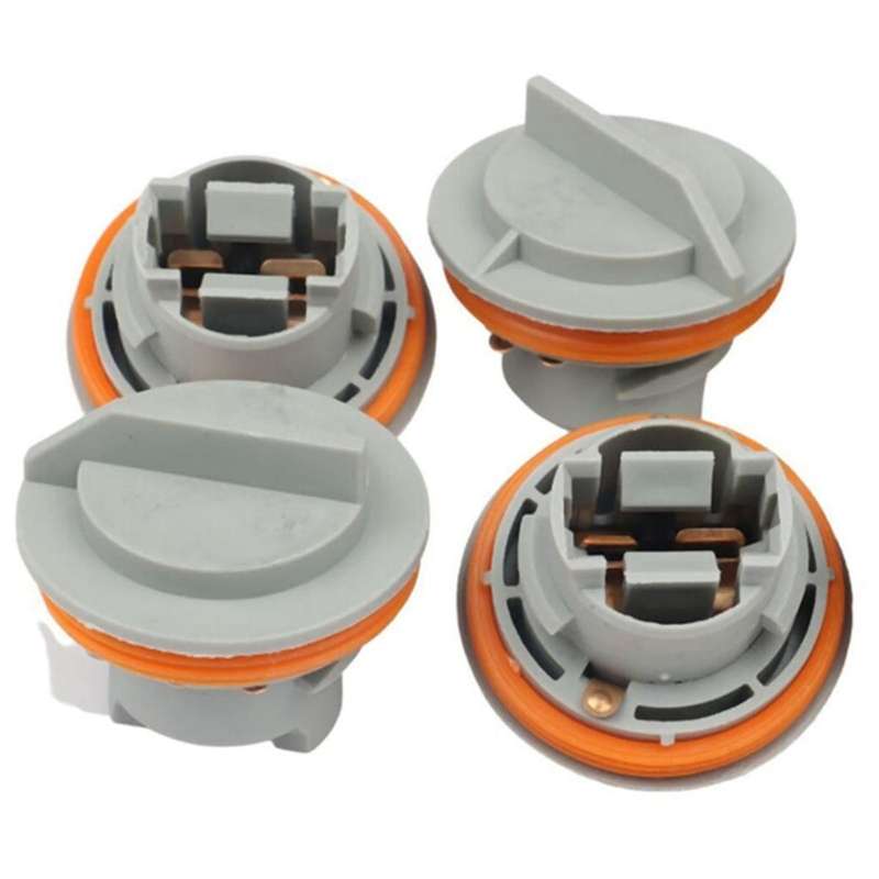 6 Pcs Car Tail Light Taillamp Rear Bulb Socket for Grand 4676589