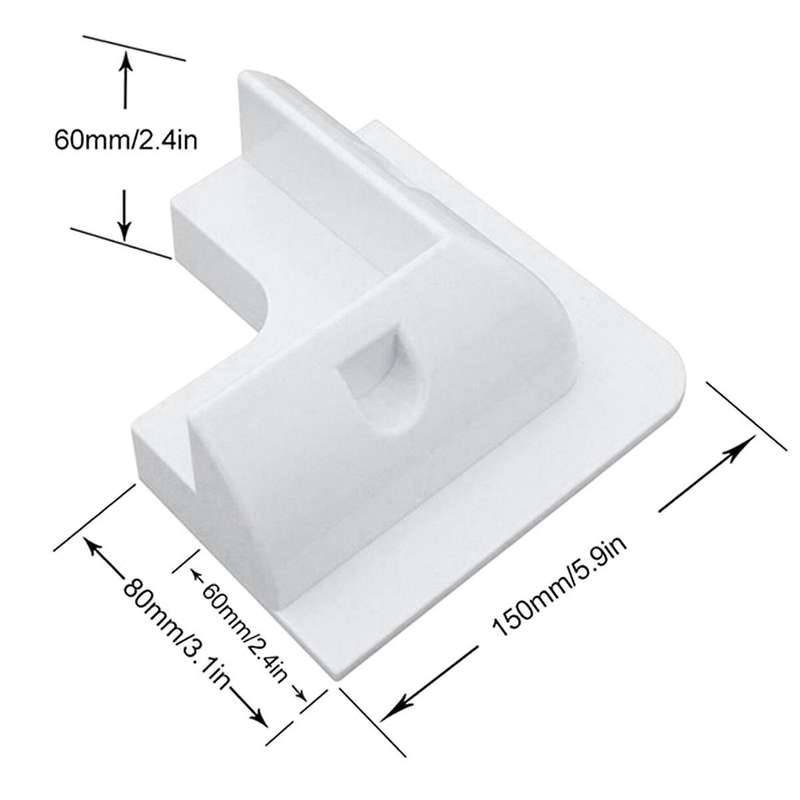 6 Pcs Eco Solar Panel Corner Side Mounting Bracket Kit for Caravan Yacht Rv Boat