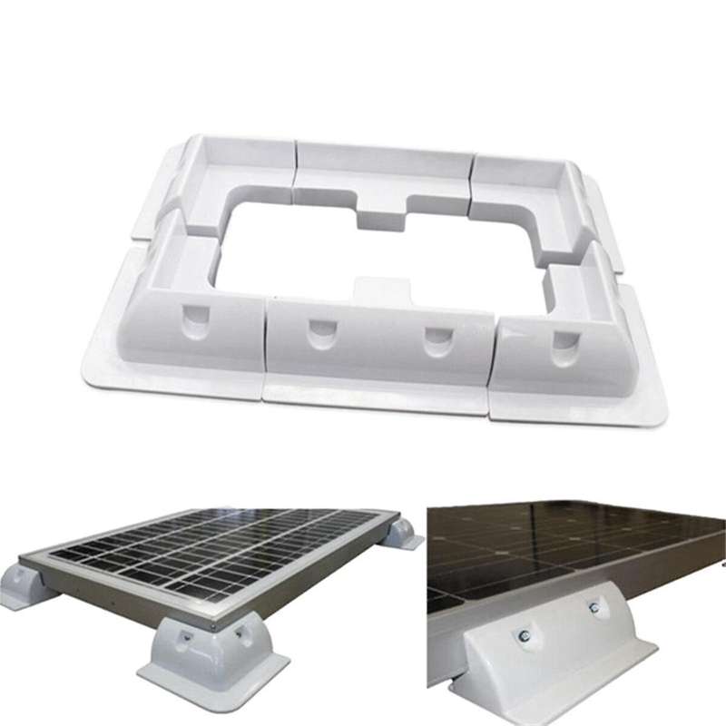 6 Pcs Eco Solar Panel Corner Side Mounting Bracket Kit for Caravan Yacht Rv Boat