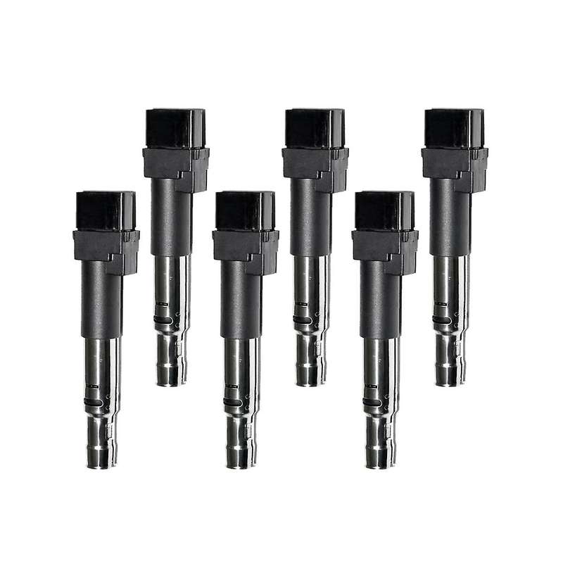 6 Pcs Ignition Coil Pack for A3 Tt R32 V6 3.2l 3.6l 022905715 022905100b