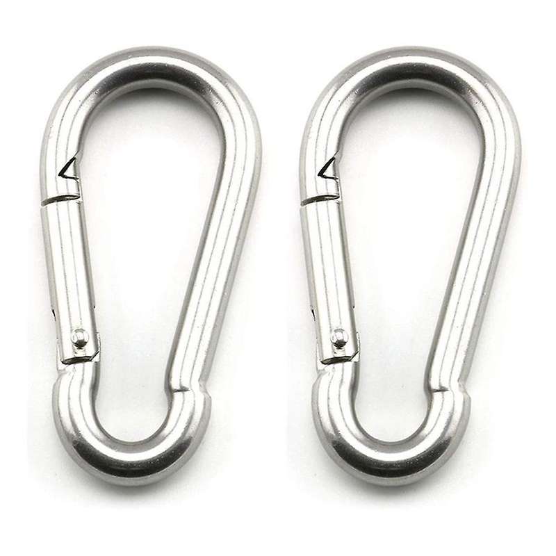 6 Pcs Suspended Ceiling Wall Mount U-Shaped Hooks Stainless Steel Heavy Duty Multi-Function Hammock