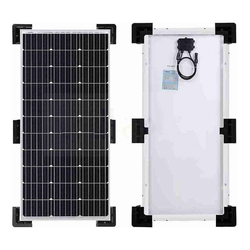 6 Pcs Solar Panel Corner Side Mounting Bracket Kit for Caravans RV Lorries Buses Boats Yachts