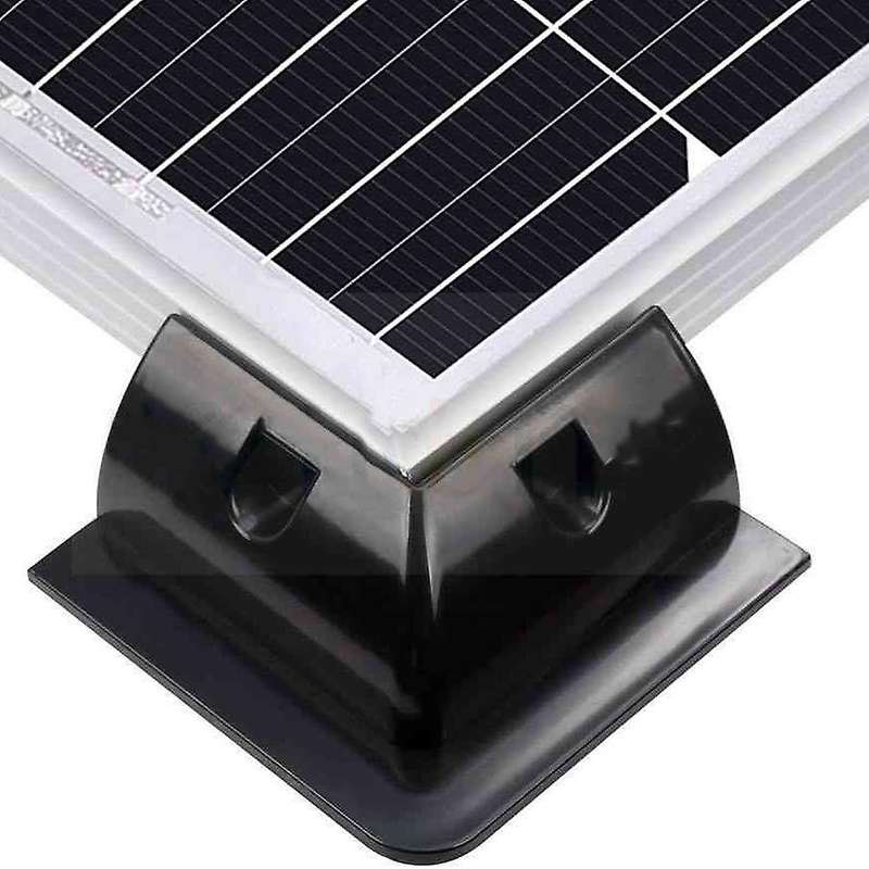6 Pcs Solar Panel Corner Side Mounting Bracket Kit for Caravans RV Lorries Buses Boats Yachts