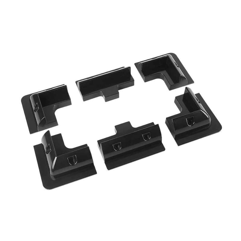 6 Pcs Solar Panel Corner Side Mounting Bracket Kit for Caravans RV Lorries Buses Boats Yachts
