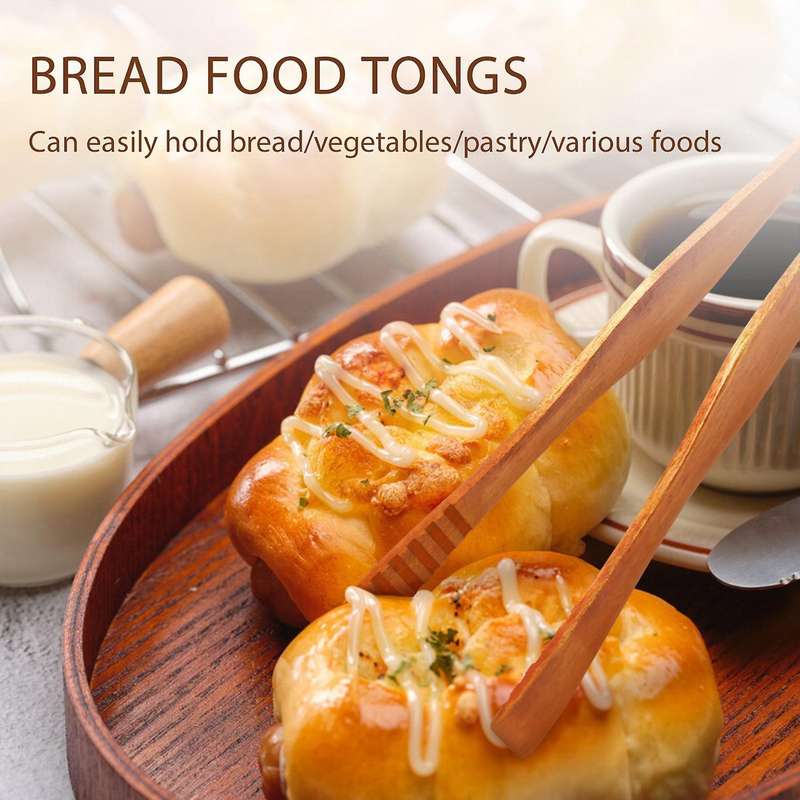 6 Pcs Wooden Spurtle Set, Teak Spurtle Set Heat Resistant Wooden Spatula Cooking Utensils Set Non-St
