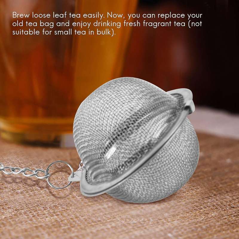 6 Piece Stainless Steel Mesh Tea Ball 2 Inch Tea Infuser Strainers Tea Strainer Filters Tea Interva