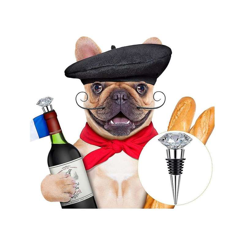 6 Pieces Metal Bottle Stopper Blank Zinc Alloy Wine Bottle Stopper Kit Reusable Wine Saver Corks Bo