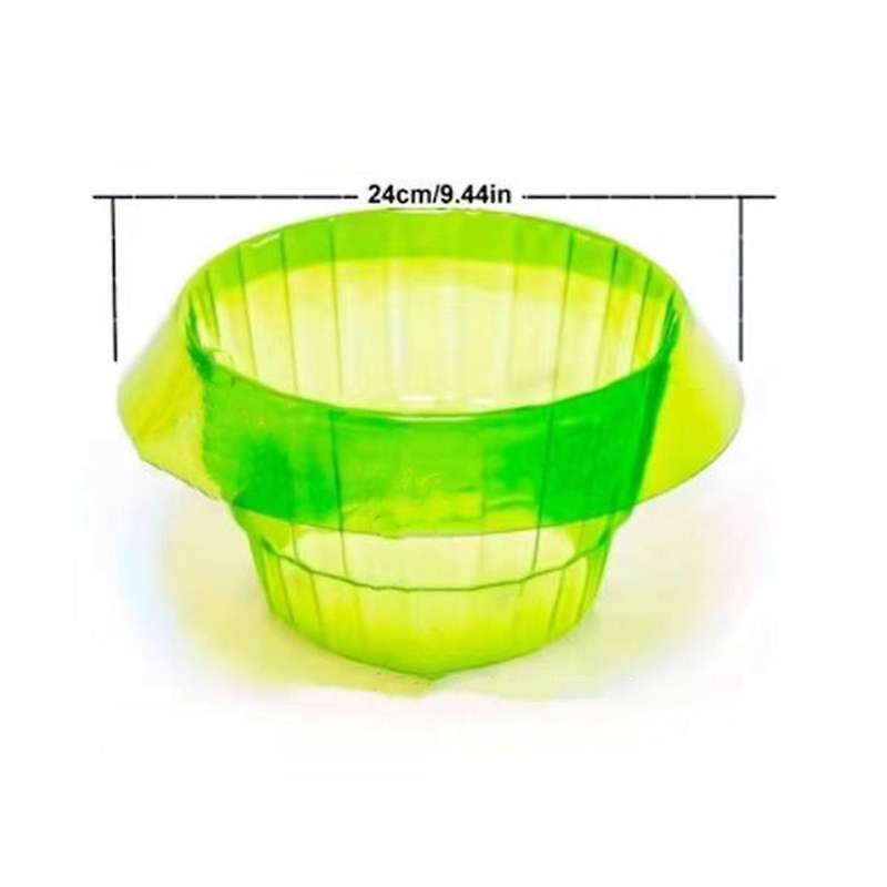 6 Pieces Plants Snail Plant Protection Collars for Landscape Project Versatile,Vegetable Green Plant