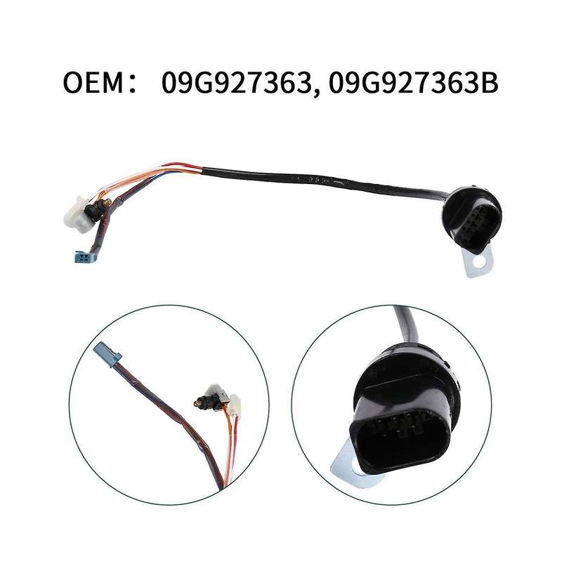 6 Pin Transmission Internal Harness Trans Solenoid 09g / Tf60 /61sn for Tt Cc Golf 09g927363b