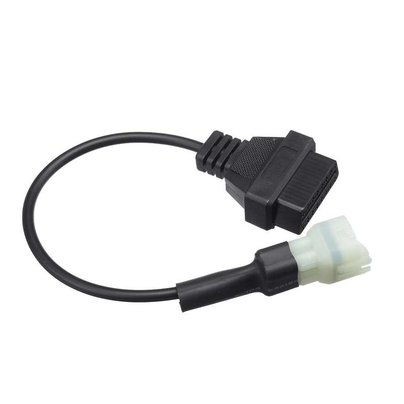 6 Pin to Obd 16 Pin Adapter Obd2 Fault Diagnostic Cable for Ktm Duke Rc 2011 - 2017 Motorcycles