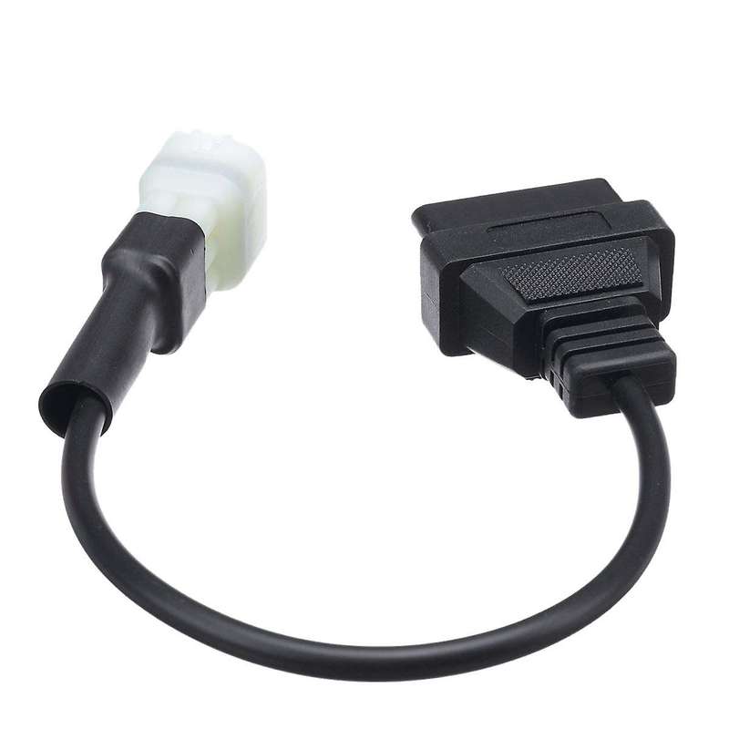 6 Pin to Obd 16 Pin Adapter Obd2 Fault Diagnostic Cable for Ktm Duke Rc 2011 - 2017 Motorcycles