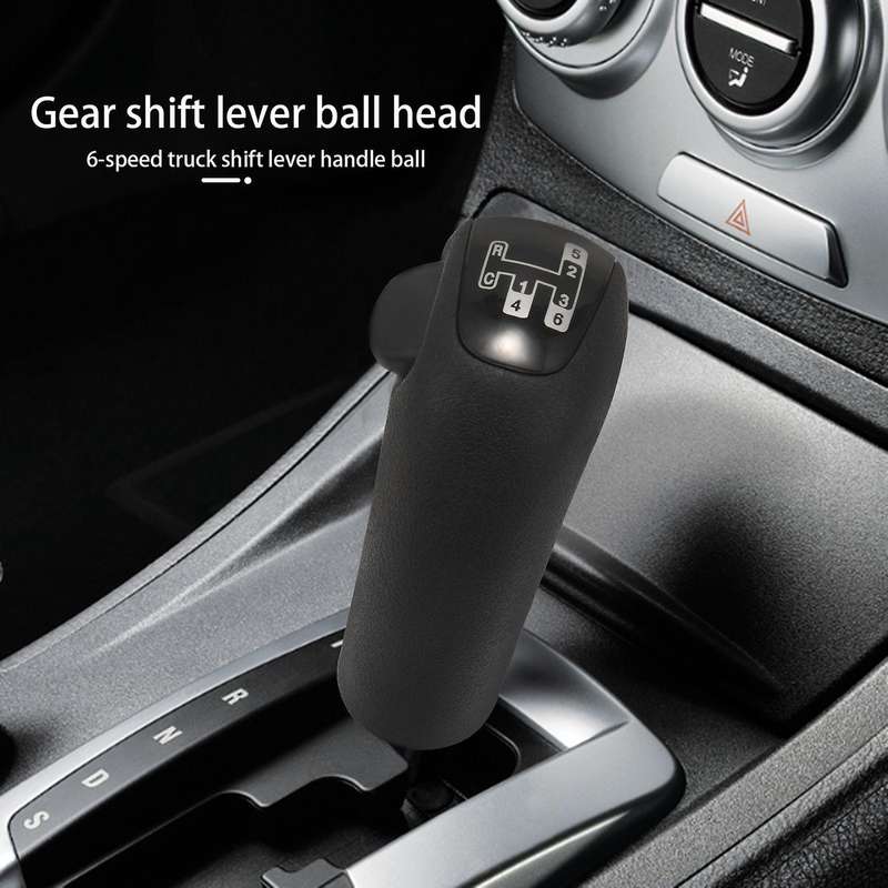 6 Speed +R+C Car Shift Knob Lever Manual Shifter Gearbox Splicer Switch 1727377 1919065 Fit for Scan