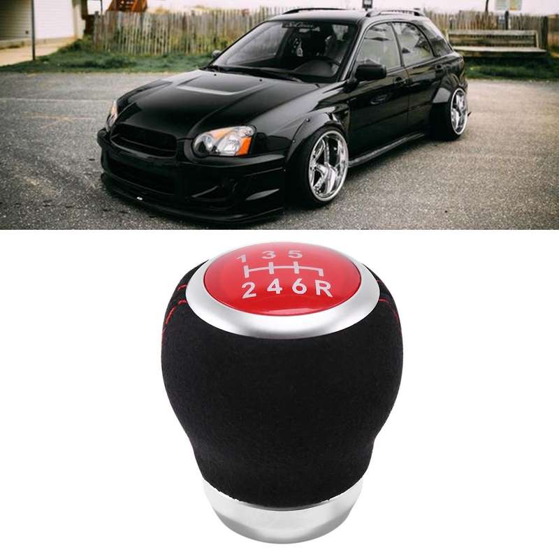 6 Speed Car Manual Transmission Shift Knob Shift Knob for Impreza WRX STI Outback Forester 2009-2019