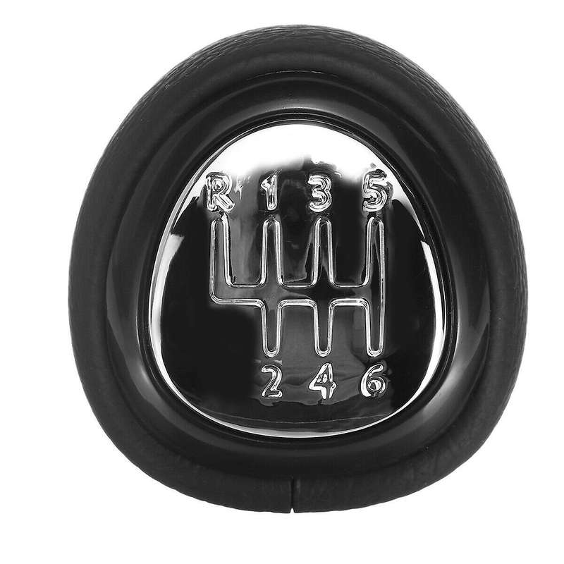 6 Speed Gear Shift Knob Leather Gaiter Boot Cover Case Lever Shifter for SAAB 93 9-3 2003-2012