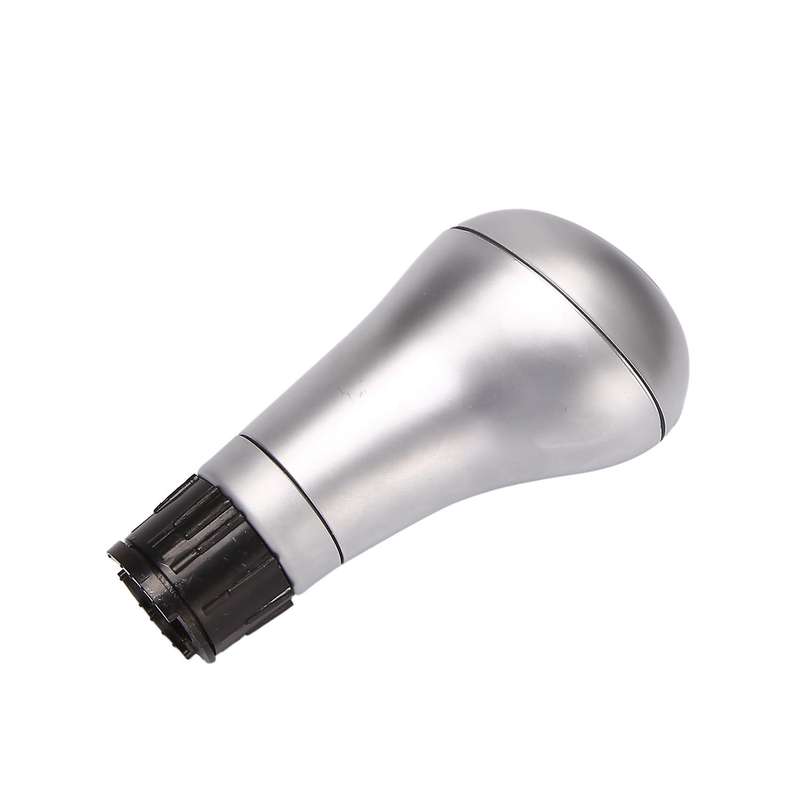 6 Speed Car Shift Knob Shifter Lever Gaiter Boot Cover for C/E/ W203 W204 C300 W207 W212 Silver