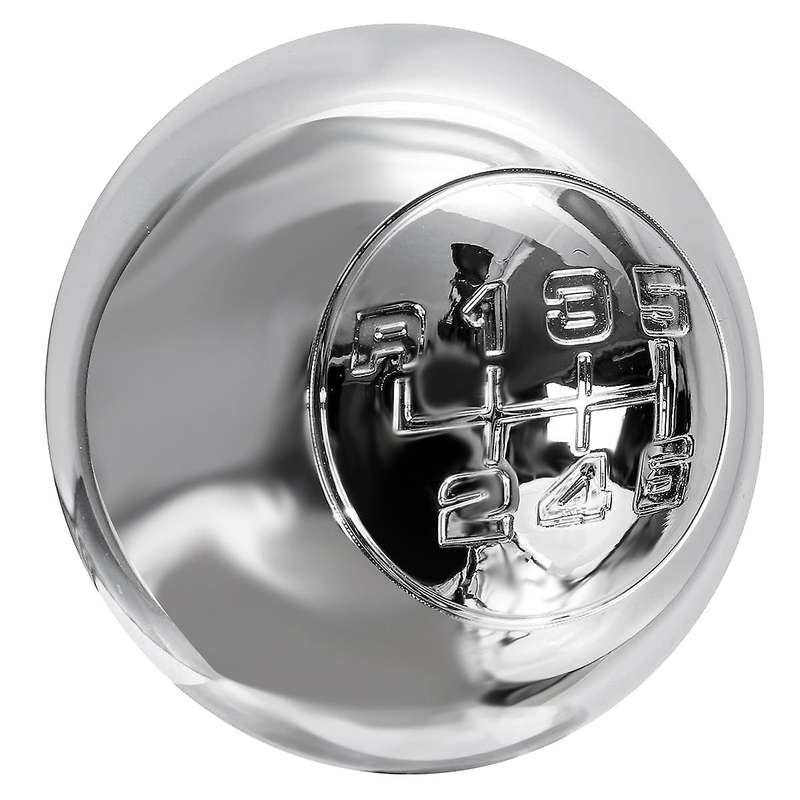 6 Speed Chrome Shift Knob Cap Cover Shifter Lever Handball Case Cover for 2010-on 55346345