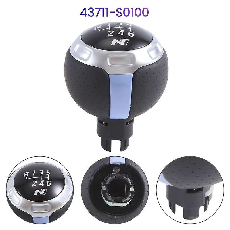 6 Speed Gear Stick Shifter Lever Knob 43711S0100 for Velsoter N I30 GT NLine 2018-2019