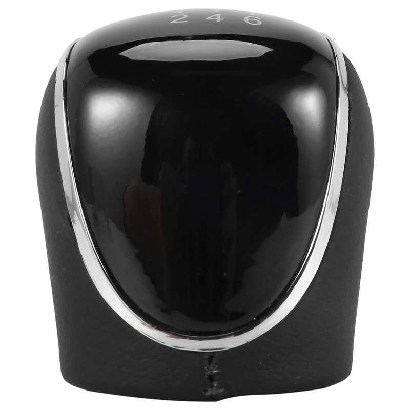 6 Speed Car PU Leather Shift Knob Shift Lever for Mondeo IV C-MAX Transit Focus MK3 MK4 Kuga