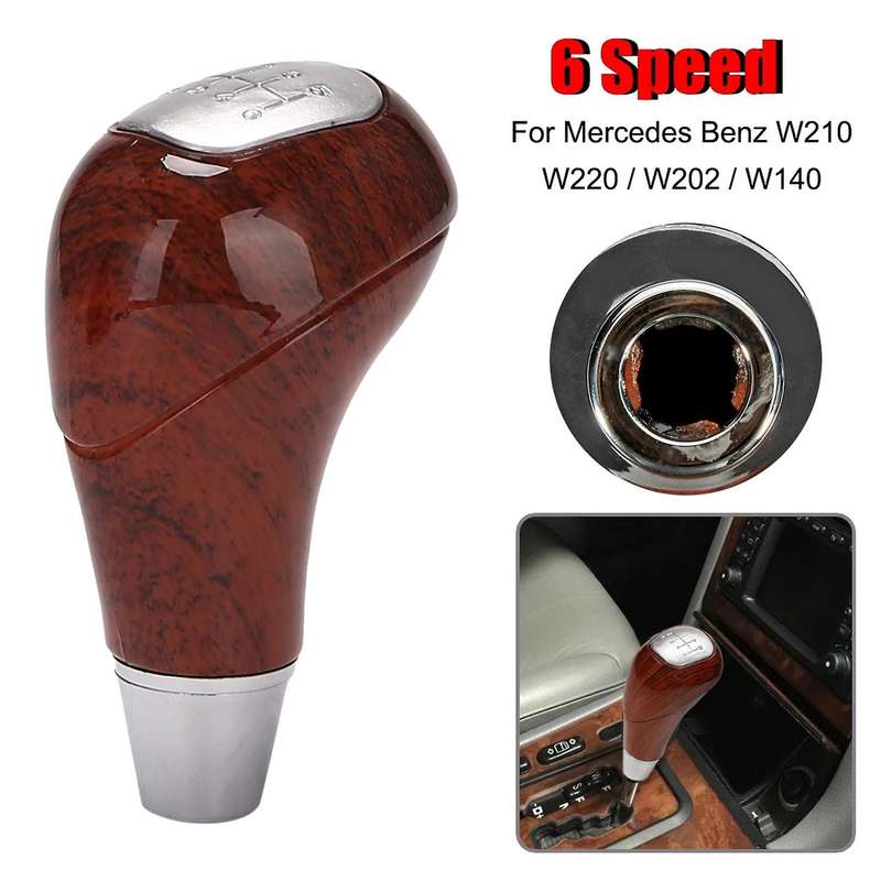 6 Speed Manual Car Gear Shift Knob Shifter Gear Lever for W210/W220/W163/W202/W140