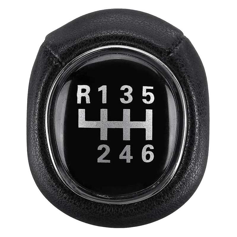 6 Speed Manual Leather Gear Shift Knob Shifter Lever for Ford Focus Mk1 1998-2005
