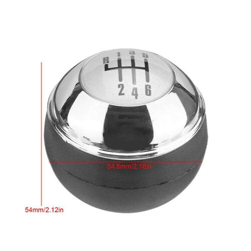 6 Speed Manual Gear Shift Knob Shifter Chrome for MINI R50 R52 R53 2001-2008
