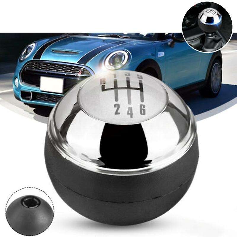 6 Speed Manual Gear Shift Knob Shifter Chrome for MINI R50 R52 R53 2001-2008