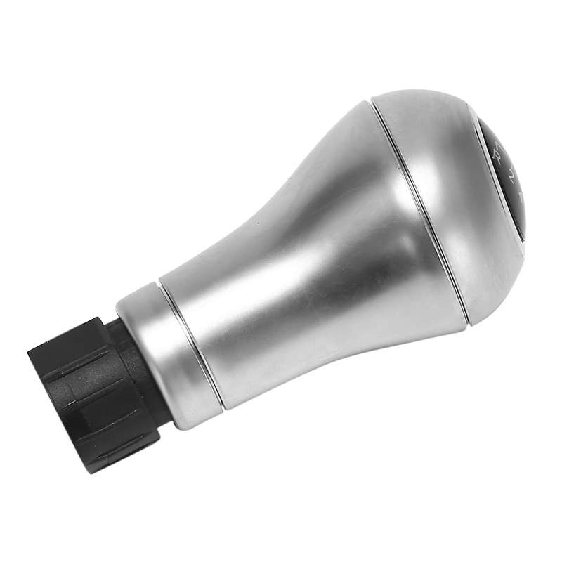 6 Speed Manual Car Gear Shift Knob Shifter Lever Stick for C/E/ W203 W204 C300 W207 W212 E260 Silver