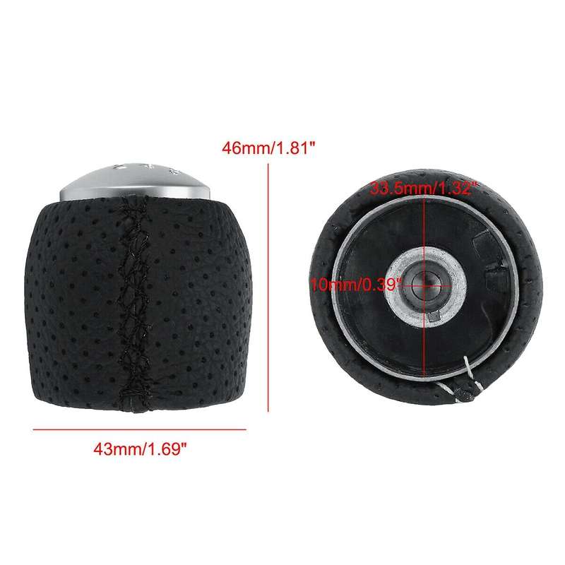 6 Speed Manual Gear Shift Knob Shifter Lever Handball for Alfa Romeo 159 Brera Spider 05-11
