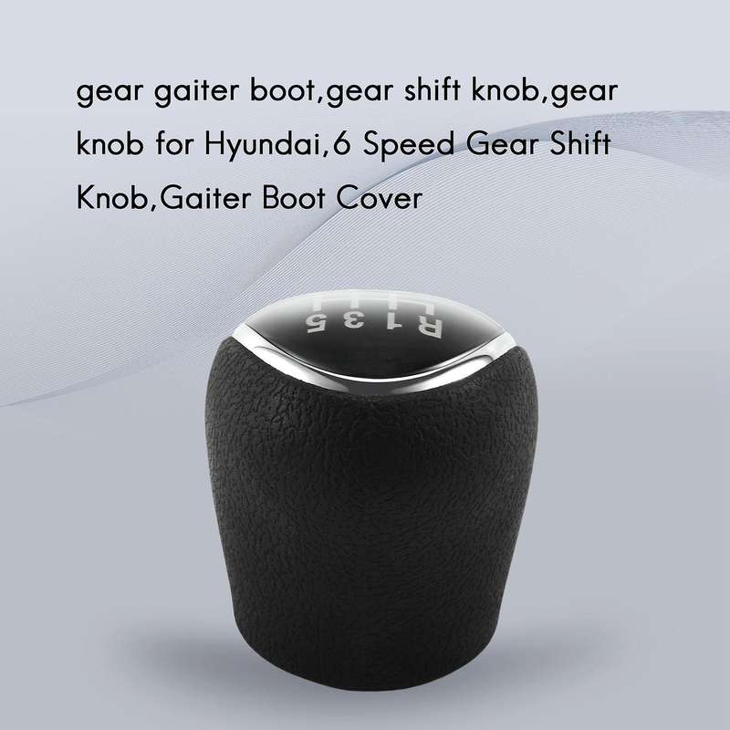 6 Speed Manual Stick Shift Knob for IX35 2012-2016 Car Lever Shifter Head Handball Shift Knob