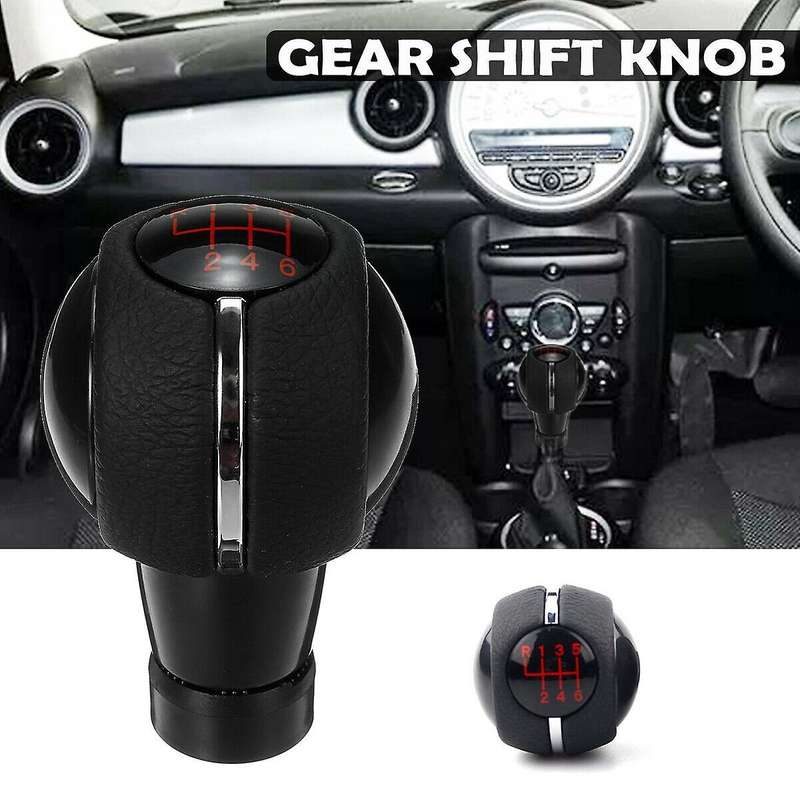 6 Speed Manual Shift Knob Stick Lever Knob for S F54 F55 F56 F57 F60
