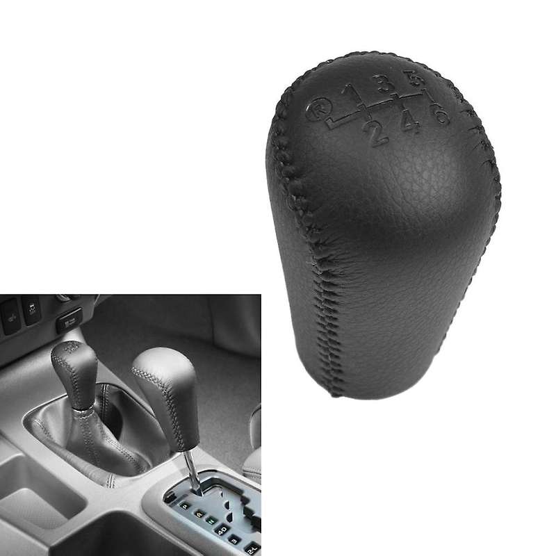 6 Speed PU Leather Handle Gear Shift Knob Stick for MK6 MK7 2004-2014 Manual Transmission Lever Hand