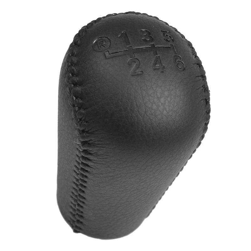 6 Speed PU Leather Handle Gear Shift Knob Stick for MK6 MK7 2004-2014 Manual Transmission Lever Hand